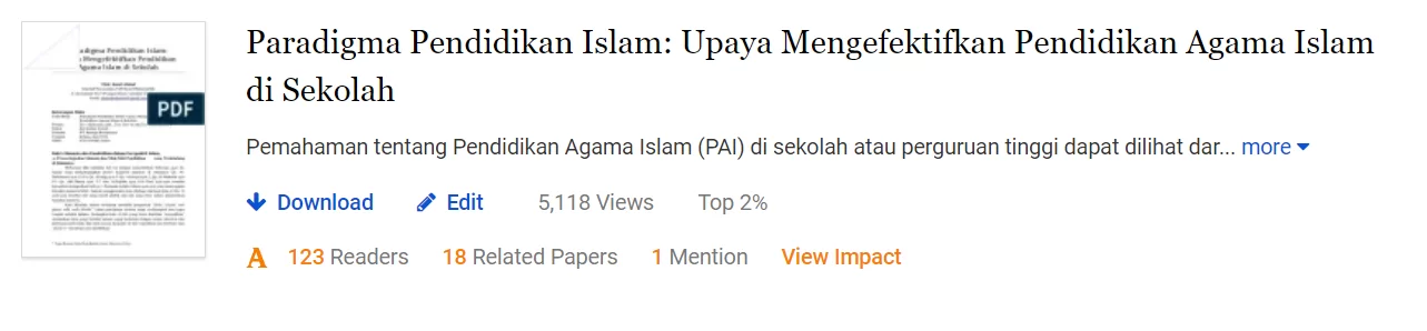 academia edu