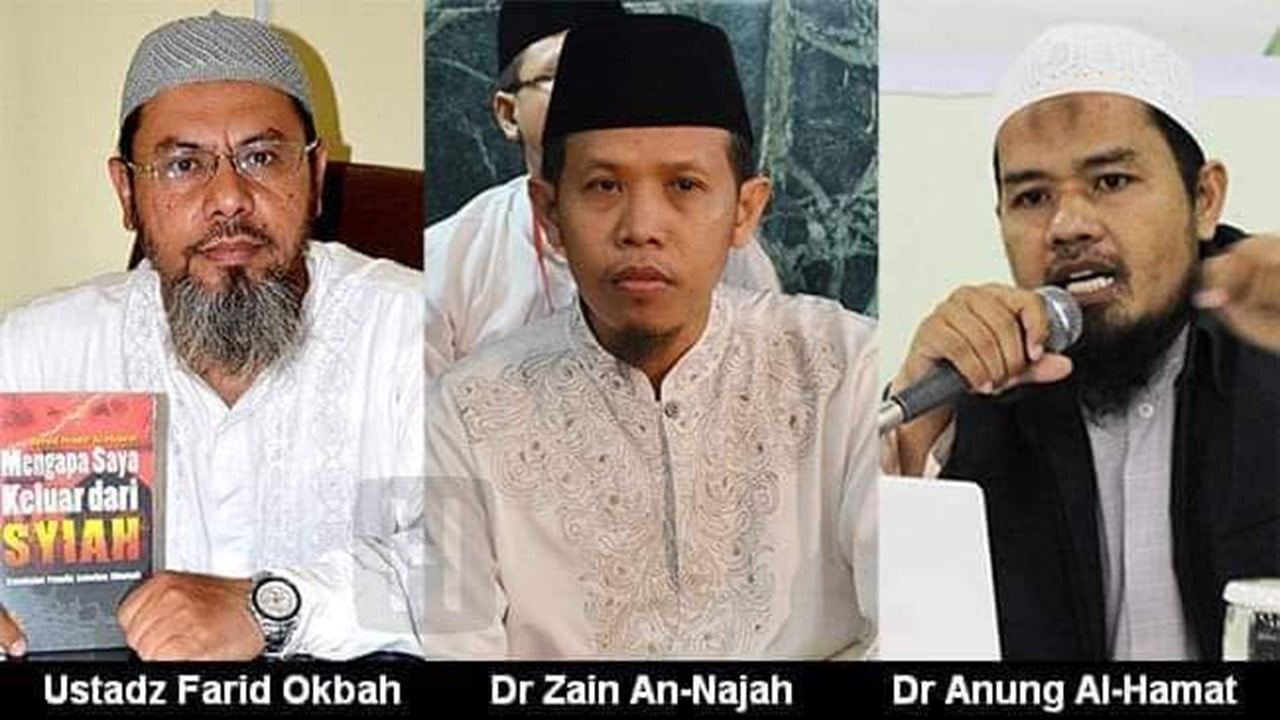 ustadz farid okbah ustadz zain annajah ustadz anung alhamat