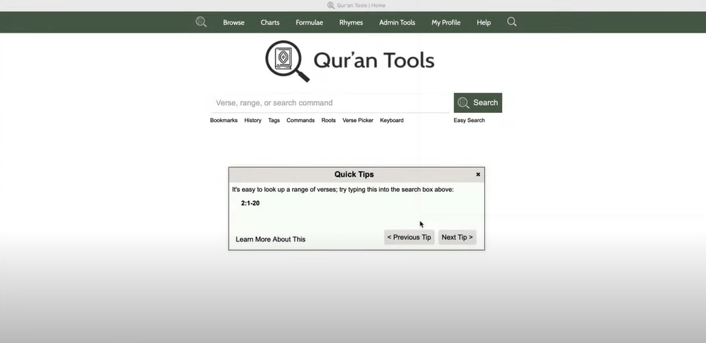 quran tools