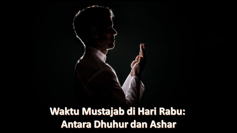 waktu mustajab di hari rabu