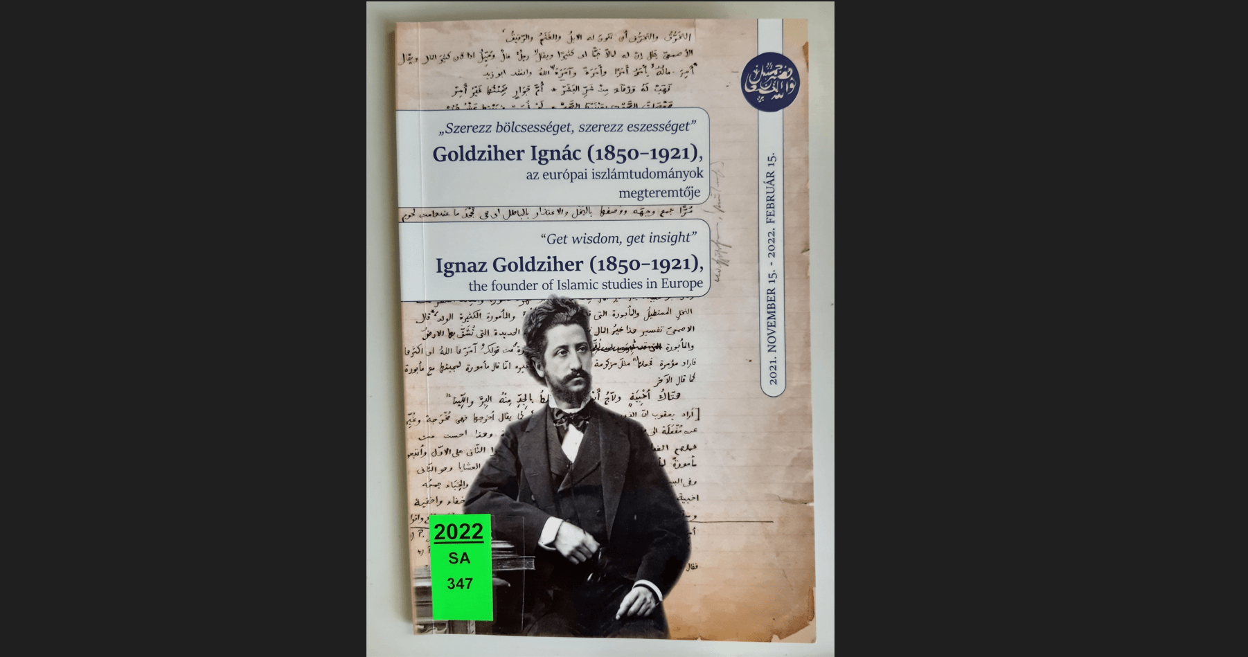 Booklet 100 tahun Ignaz Goldziher