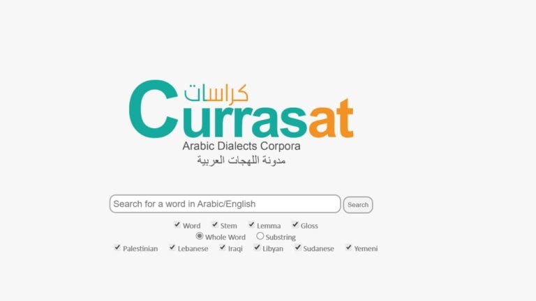 currasat arabic dialect corpora