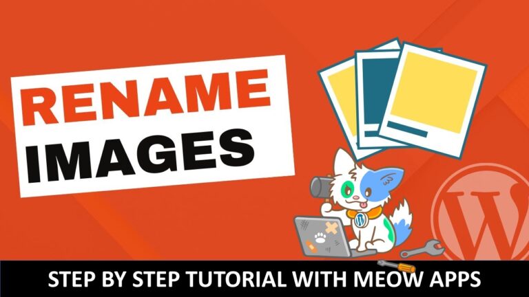 rename image with meow apps