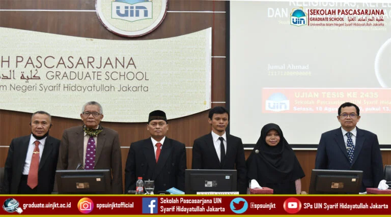 Jumal Ahmad sps uin jakarta